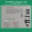diq ambient bmw x1 f48 diq ambient light for bmw x1 f48 mod 2016 2022 with 17 lights antigrafi photo