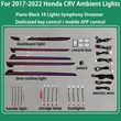 diq ambient honda crv v mod 2017 2022 diq ambient light for honda crv mod 2017 2022 with 18 lights photo
