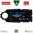 digital iq lve 8737bl cpaa 9inc multimedia tablet for toyota yaris mod 2011 2015 black photo
