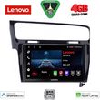 digital iq lve 8747 cpaa 10inc multimedia tablet for vw golf 7 mod 2013 2020 photo