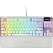 steelseries apex 7 tkl ghost mechanical 65 red switches rgb white photo