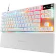 steelseries apex pro tkl gen 3 gaming mechanical tenkeyless omnipoint rgb us white photo