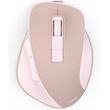hama �wm 500� wireless mouse ergonom 6 buttons w o click noise battery pink photo