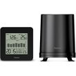 hama �mykonos� weather station with pluviometer outdoor sensor radio alarm c photo