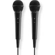 hama �karaoke� dynamic microphone jack cable 25 m adap on off set of 2 photo