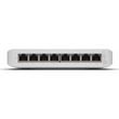 ubiquitiswitch unifi 8xrj45 gbit managed 4xpoe 52w wall mountable fanless internal psu photo