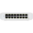 ubiquitiswitch unifi 16xrj45 gbit managed 8xpoe 45w wall mountable fanless internal psu photo
