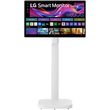 othoni lg 32u889sa w 32 ips ultra hd 4k touchscreen smart web os rolling stand white photo