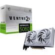 vga msi nvidia geforce rtx 5060 ventus 2x oc 8gb gddr7 white retail photo