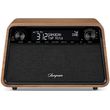 sangean wr 201d dab fm rds bluetooth aux premium wooden cabinet radio photo