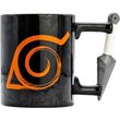 abysse naruto shippuden kunai konoha 3d handle mug 460ml photo