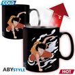 abysse one piece luffy and ace heat change mug 460ml photo