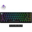 keychron k6 he k6h j1 shine through wireless magnetic hall effect rgb keyboard 65 us layout photo