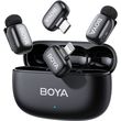 boya mini 2 lightning type c 24ghz 2mic wireless ai anc mic w charging box mono stereo safety photo