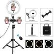 tripod mount puluz with 26cm led ring vlogging 11m pkt3070b photo
