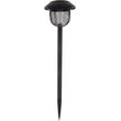 forever light solar led lamp steel post sunari fls 30 black photo