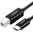 ugreen us241 type c printer cable usb b 1m black photo