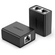 ugreen cm210 ethernet adapter rj45 to 2x rj45 black photo