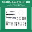 diq ambient 8176 a4b benz a w177 mod 19 24 diq amblight mercedes a w177 mod19 24 with 25 lights photo