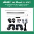 diq amb 8175 gtr benz amg gt c190 r190 diq amblight kit merc amg gt c190 r190 14 22 w 11 lights photo