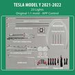 diq ambient tesla model y mod 2021gt diq amblight tesla model y mod 2021gt with 23 lights photo