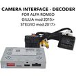digital iq ar 9851 ci camera interface for alfa romeo mod 2017 2024 with 65 88 screen photo