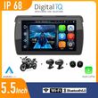 digital iq pna 5500 cpa 55inc motorcycle carplay android auto with tpms 2 dvr cameras photo
