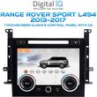 diq fz 2006 cl touchscreen climate control panel with cd for range rover sport l494 mod 2013 2017 photo