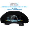 diq ddd 992 dc 123in digital cluster for mercedes e class w212 mod 2011 2014 with ntg 45 photo