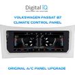 digital iq ccp 764 cp 69 pq climate control panel for vw passat b7 mod 2011 2015 photo