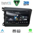 digital iq rsd 11904d cpa 9inc multimedia tablet for honda civic 4doors mod 2012 2016 photo