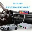 diq lx 509f cpa wireless cplay anauto box with 2 camera in lexus 17 23 with 8 1025 screen photo