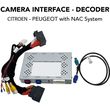 digital iq ct 9886 ci camera interface for citroen peugeot with nac system photo
