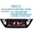 diq fz 2025 cc touchscreen climate control panel 88 for bmw x3 x4 s5 s6 mod 2017 2022 photo