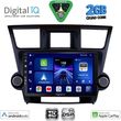 digital iq bxc 3719 cpaa 10inc multimedia tablet for toyota highlander mod 2008 2015 photo