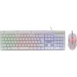 alcatroz rgb waterproof gaming keyboard and mouse x craft xc1000 white xc1000 w photo
