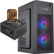 alcatroz pc case with psu futura millenia eco m500 pro black fme m500pro photo