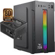 alcatroz pc case with psu azzura millenia eco pro ii rgb black ame proii rgb photo