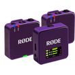 rode wireless go 3rd gen purple asyrmato mikrofono petoy set photo