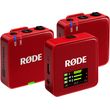 rode wireless go 3rd gen red asyrmato mikrofono petoy set photo