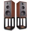 wharfedale linton walnut veneer ixeia me baseis zeygos photo