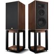 wharfedale super linton walnut veneer ixeia me baseis zeygos photo