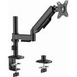 gembird adjustable desk display mounting arm 17 32 max vesa 100x100 black ma da1p 02 photo