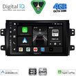 digital iq bxf 6688 cpaa 9inc multimedia tablet for fiat sedici � suzuki sx4 mod 2005 2013 photo