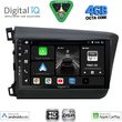 digital iq bxf 61904d cpaa 9inc multimedia tablet for honda civic 4doors mod 2012 2016 photo