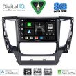 digital iq bxf 7447a cpaa 9inc multimedia tablet for mitsubishi pajero mod 2013 2020 photo