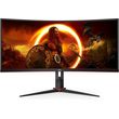 othoni aoc cu34g2xp bk 34 qhd ultrawide curved 180hz black photo