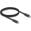delock usb 80 gbps cable usb type c male to male 16k 60 hz pd 31 240 w 1m photo