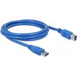 delock usb 30 cable usb a male usb b male 18m 82434 photo