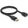 delock cable displayport male displayport female 1m mayro 80001 photo